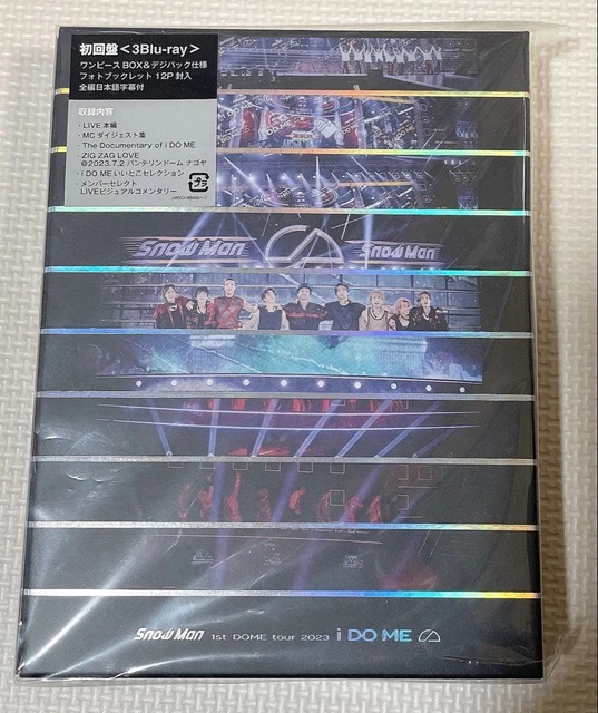 SNOWMAN 1ST DOME TOUR 2023 i DO ME DVD $85.83 - PicClick