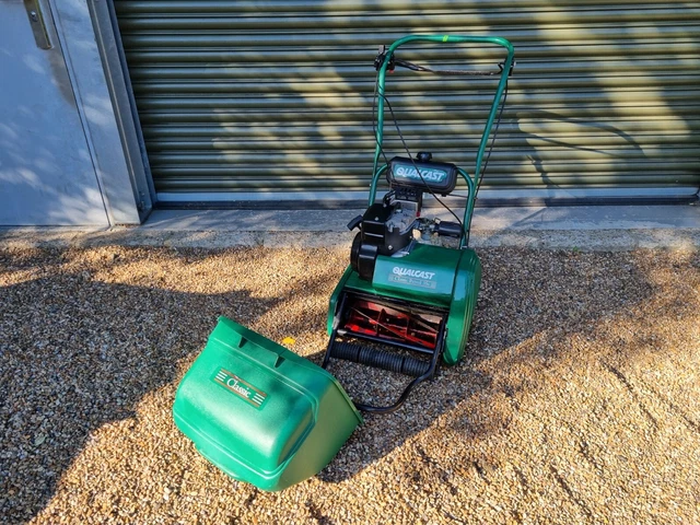 Qualcast classic petrol 35s petrol cylinder lawn mower hotsell