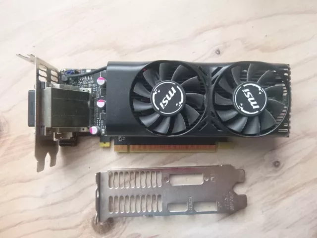 MSI NVIDIA Geforce GTX 1050 ti 4gt lp low profile 4GB