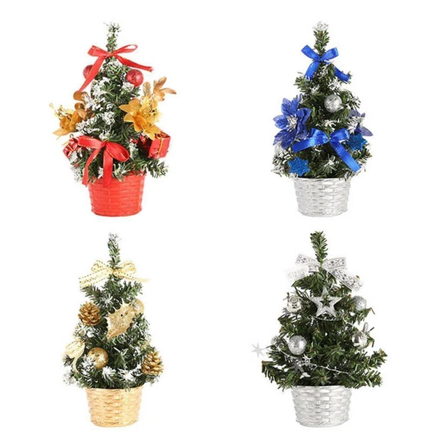 Accueil Mini bureau arbre de Noël artificiel pin de Noël DURABLE 15.7 "de
