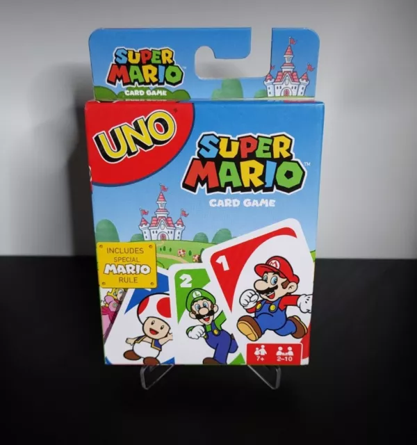 Uno Super Mario Card Game Special Mario Rule By Mattel Games