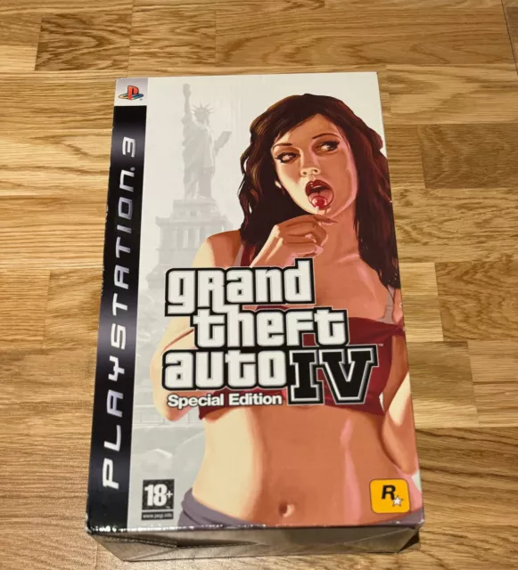 Sony PlayStation 3 -  PS3  - GRAND THEFT AUTO IV GTA 4 - Special Edition