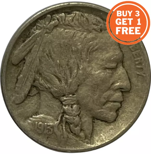 5 Cents - Buffalo Nickel - Usa - Choice Of Date From 1913 - 1938