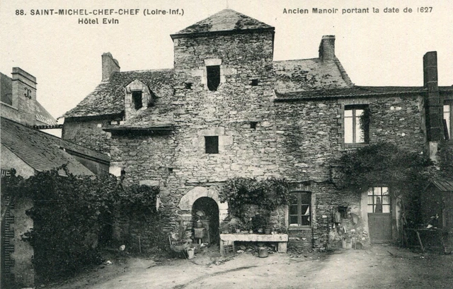 CARTE SAINT MICHEL CHEF CHEF Hôtel Evin Ancien Manoir de 1627 EUR 2,99