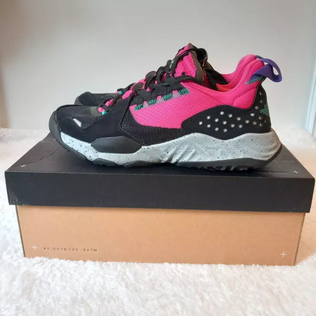 Sneakers baskets Nike Air Jordan Delta Black Pink Teal taille 41