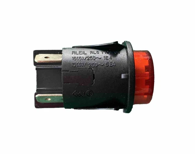 RLEIL RL5 T125/55 Momentary Pushbutton Switch Red Button With Waterproof Cover E - Foto 5