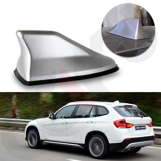 Silver Universal SUV Car Roof Radio AM/ FM Signal Shark Style Aerial Fin Antenna