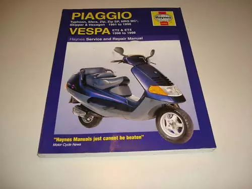 Reparaturanleitung Piaggio / Vespa Roller 1991 - 1998