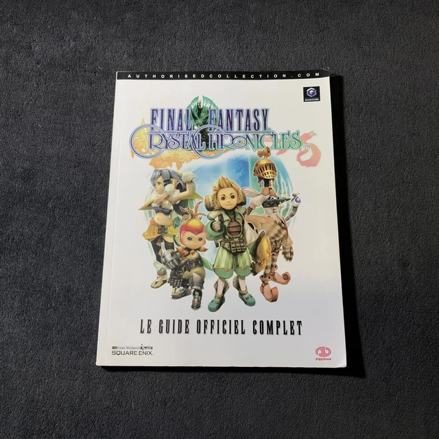 Jeu GameCube Final Fantasy Crystal Chronicles + Guide Officiel - Etat Correct - Jeu Rétro