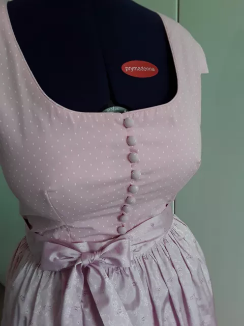 Susanne Spatt,Da.Dirndl,Gr.36/38,Rosa,Tostmann Schürze,Brautdirndl, 1x getragen 2