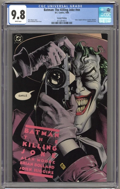 Batman: The Killing Joke #nn (1988) CGC 9.8 NM/M - 2nd Printing - Alan Moore