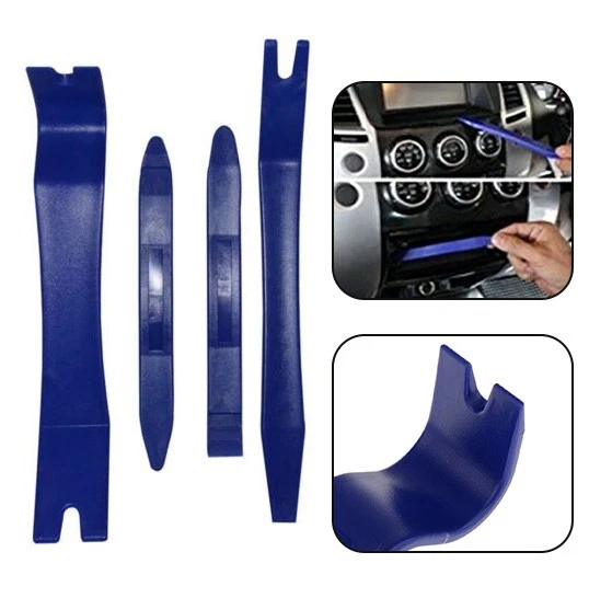 Kit De 2 Outils De Dépose De Garniture De Porte Auto – Acier Allié, Pour Retirer Les Clips Sans Abîmer
