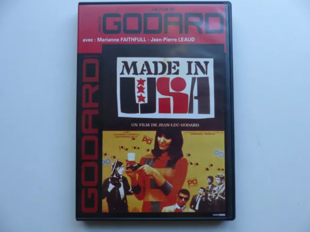 DVD JEAN LUC GODARD Made in USA MARIANNE FAITHFULL  LEAUD DVD Neuf ! non scellé