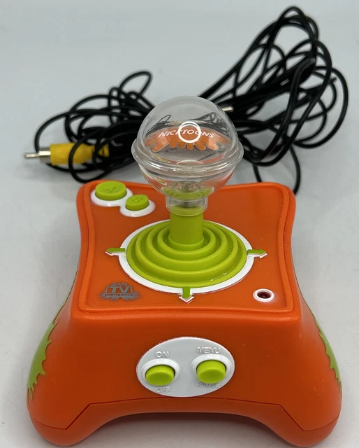 JAKKS PACIFIC NICKELODEON Nicktoons TV Plug 'N Play Game Tested 2005