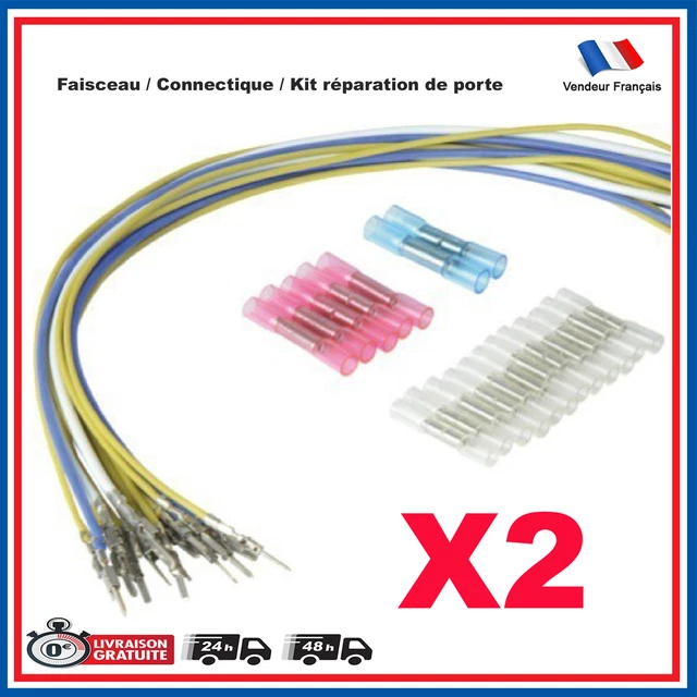 Kit Réparation Faisceau électrique Porte Pour OPEL VAUXHALL Zafira B - 12 Fils NEUF