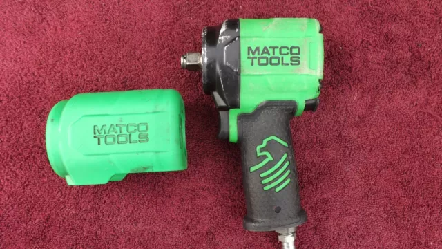 Matco *Excellent!" 1/2" Drive Mt2765G "Green" Stubby Impact Wrench!