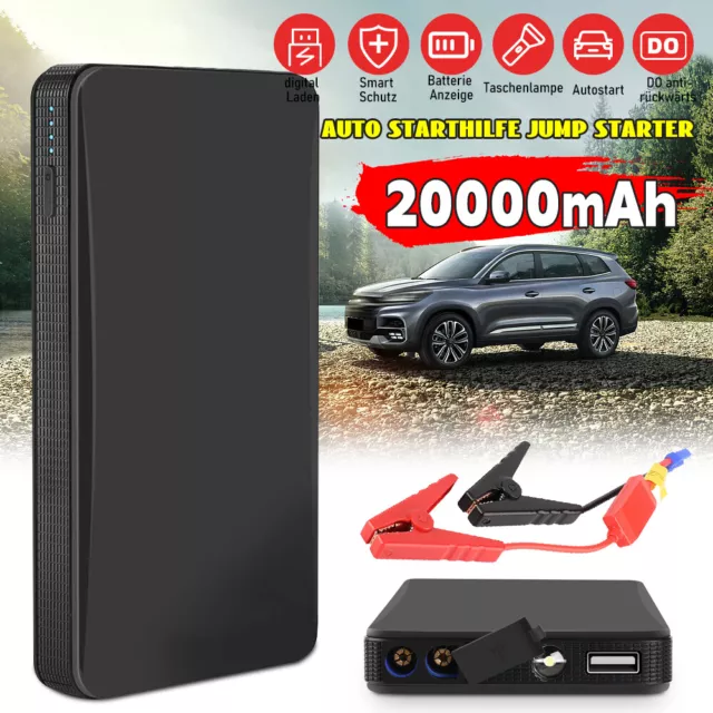 Tragbare Auto-Starthilfe Powerbank 49800mah Batterie-Booster