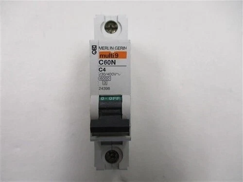 Merlin Gerin Multi 9 Circuit Breaker C60N C4 Marine Boat