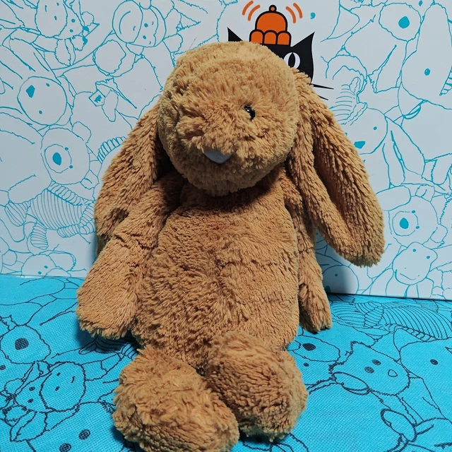JELLYCAT MEDIUM BASHFUL Golden Bunny £50.00 - PicClick UK