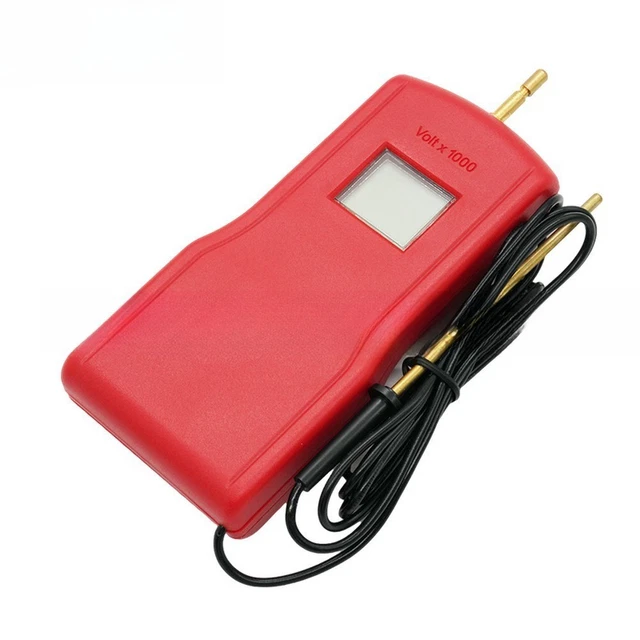 Testeur De Clôture Électrique Portable 1000-10000V - Compteur Tension Étanche PP Cuivre Pour Clôtures