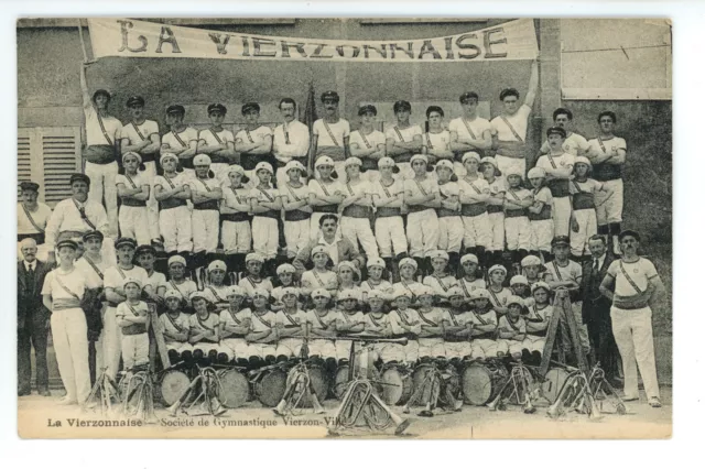 VIERZON société de gymnastique LA VIERZONNAISE ( fanfare )