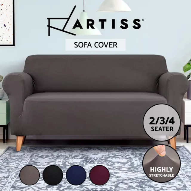 Artiss Sofa Cover Couch Covers 1 2 3 4 Seater Slipcover Lounge Protector Stretch