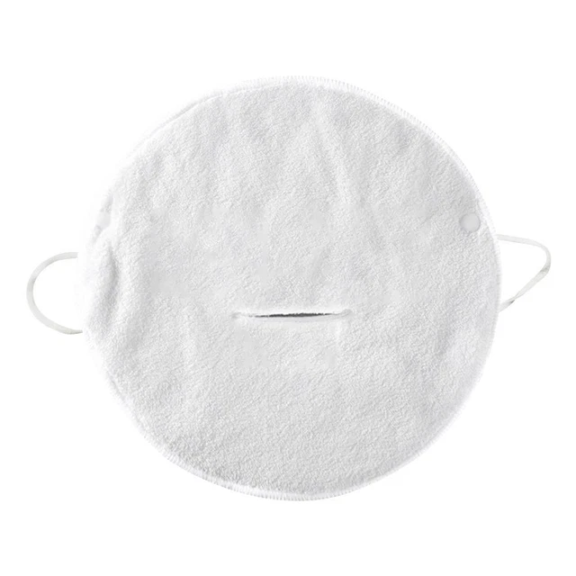 Cold Hot Compress Mask Skin Care Towels for Beauty Salon (Single Hole Ear Strap)