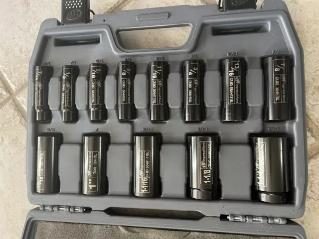 Ingersoll Rand SK4H13L Impact Socket Set- 1/2" Drive Size 13 Piece.