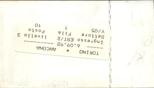 Statistiques Ancona vs Sampdoria - Serie A 1992/93