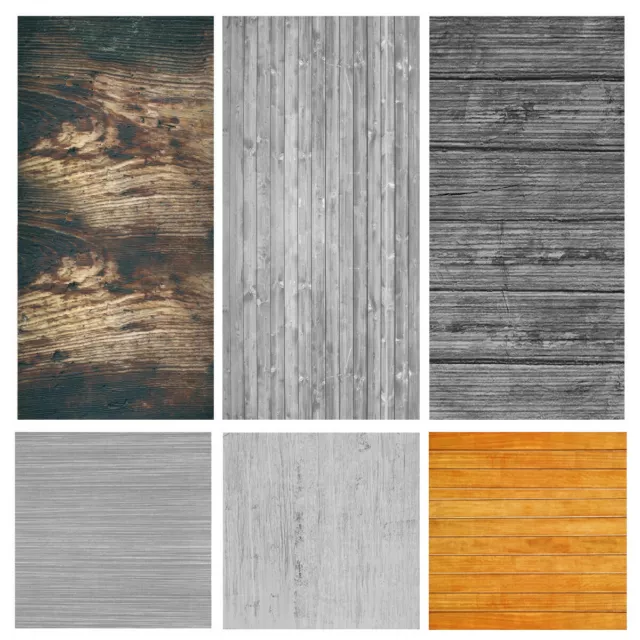 Vintage Wood Plank Photography Vinyl Backdrop Cloth Studio Photo Background Prop