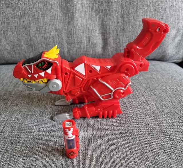 Power Rangers 30 cm Dino Fury Red Ranger Action Figure TV Serie F2961, Multi, Taglia Unica : Power Rangers
