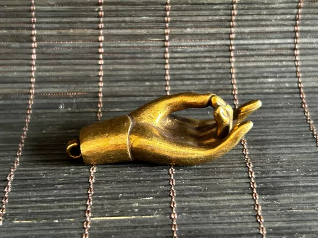 collection chinese brass copper handmade carven buddha hand exquisite statue