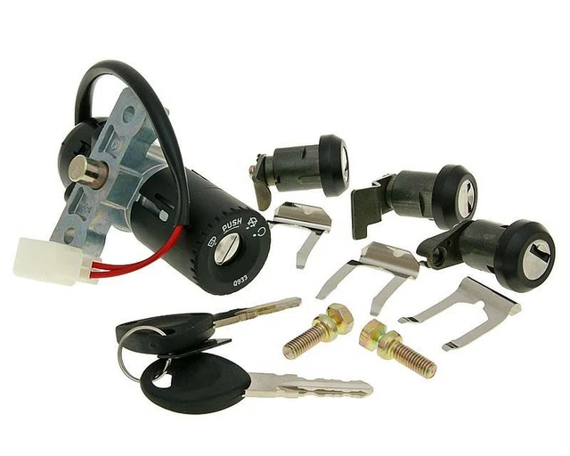 Lot 3 serrures neiman et bouchon réservoir pour Peugeot 206 | 9170N8 | Star-Pièces