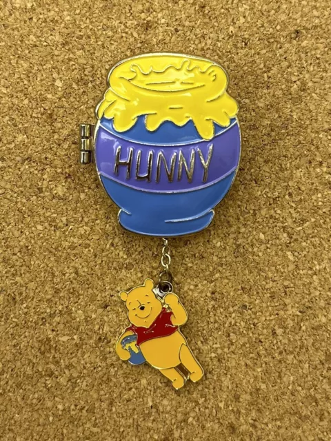 Disney pin 97799 Hong Kong HKDL Dangle Pin Series Winnie the Pooh Hunny LE 500