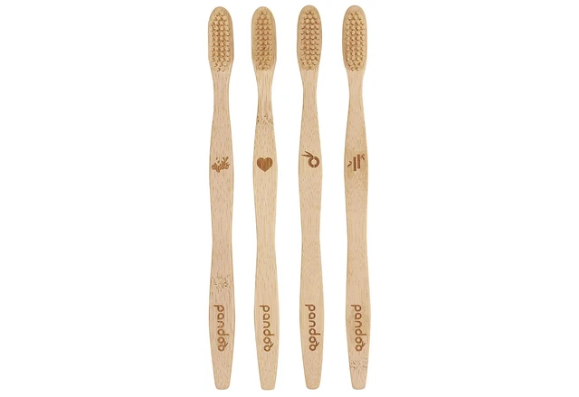 pandoo Zahnbürsten 4er Pack 2