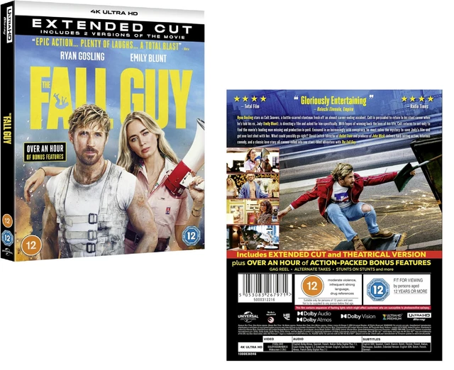 THE FALL GUY (2024) Ryan Gosling, Emily Blunt NEW Eu RgFree 4K UHD