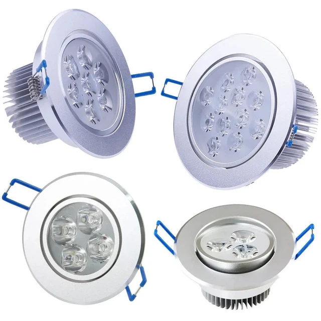18W À VARIATION LED Encastré Plafond Spot 3W 5W 7W 12W 15W 220V 240V - Foto 3
