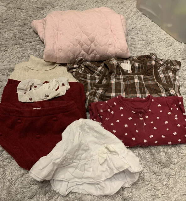Baby Girl Clothing Bundle 6-9 Months 6 Items Next H&M George Nutmeg Tu