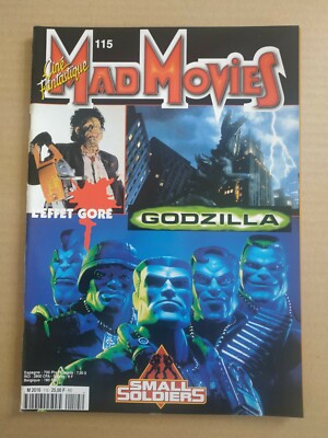 Small Soldiers Magazine MAD MOVIES N°115 Septembre 1998 Godzilla 