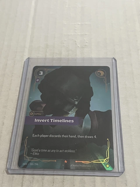 INVERT TIMELINES 201/298 Epic Riftbound League Of Legends Origins £36. ...
