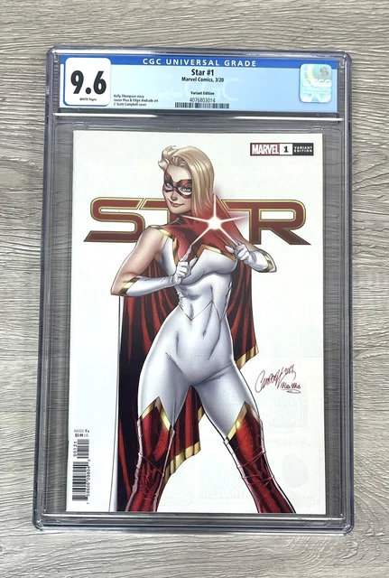 Star #1 CGC 9.6 Marvel 2020 Comic Book J. Scott Campbell Variant Cover