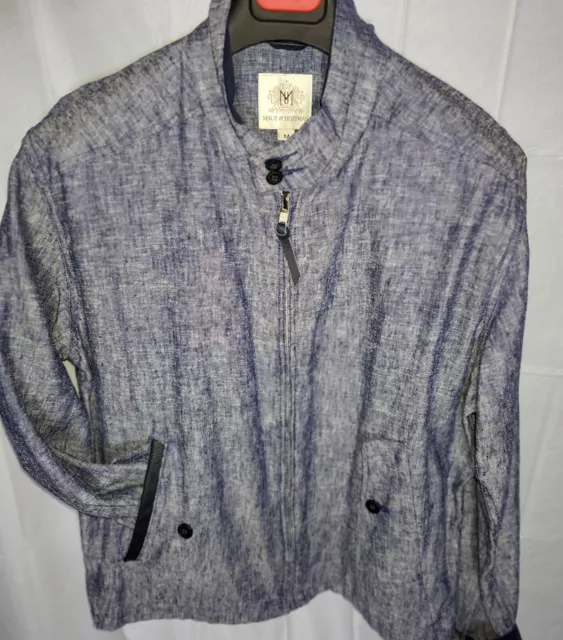 Mens New  Maus & Hoffman Medium Linen Rayon Jacket