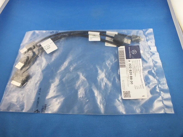 Aux Line-In Cable Kabel Cm.50 Mercedes Audio 20/50 2004 Al 2008 A B C CLK SLK