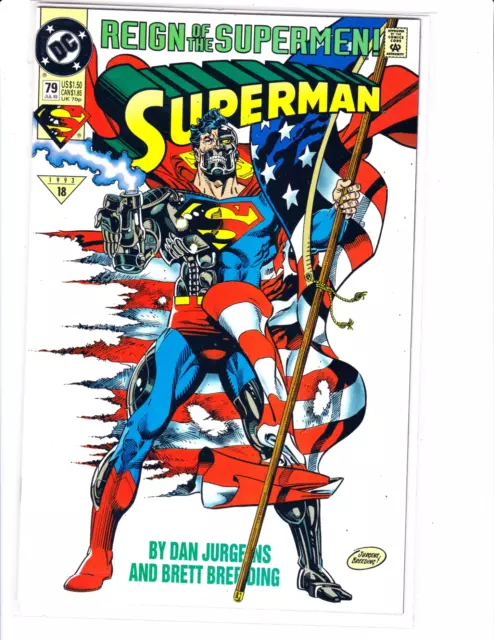 1993 Superman #79 "DC Comics" Comic Book