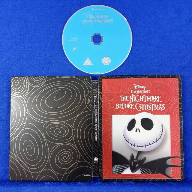 BLURAY NIGHTMARE BEFORE CHRISTMAS The, Steelbook Tim Burton's ZAVVI
