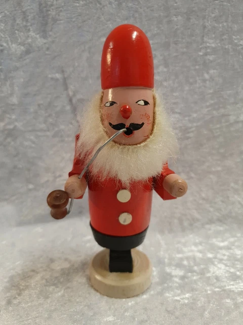 Altes Räuchermännchen Räuchermann Weihnachtsmann Weihnachten ca 17,5 cm #1065-65