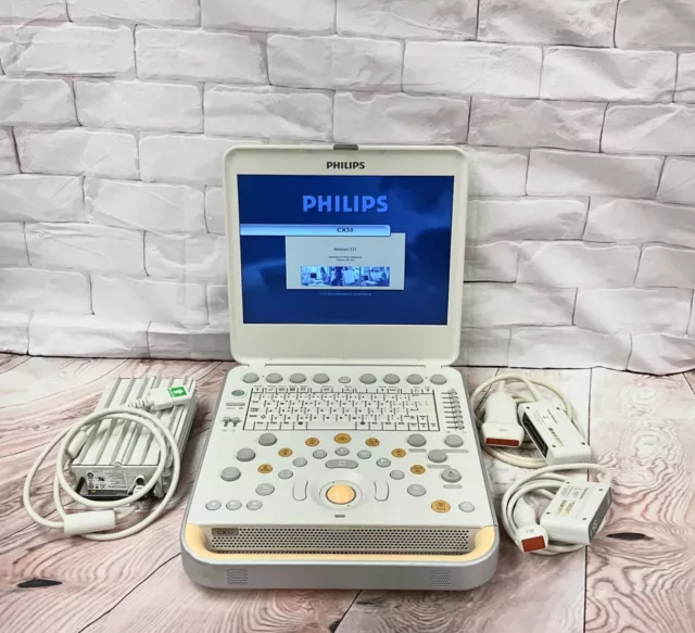 Refurbished Philips CX50 Portable Ultrasound System (Cardiac, Vascular, General)