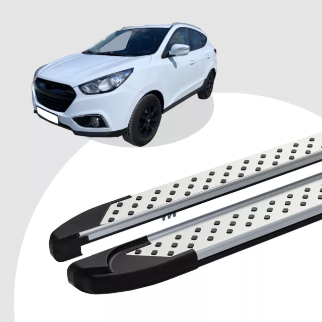 Car Pedans Suitable A for Hyundai iX35ab08/2009-07/2015 Soma Silver ABE