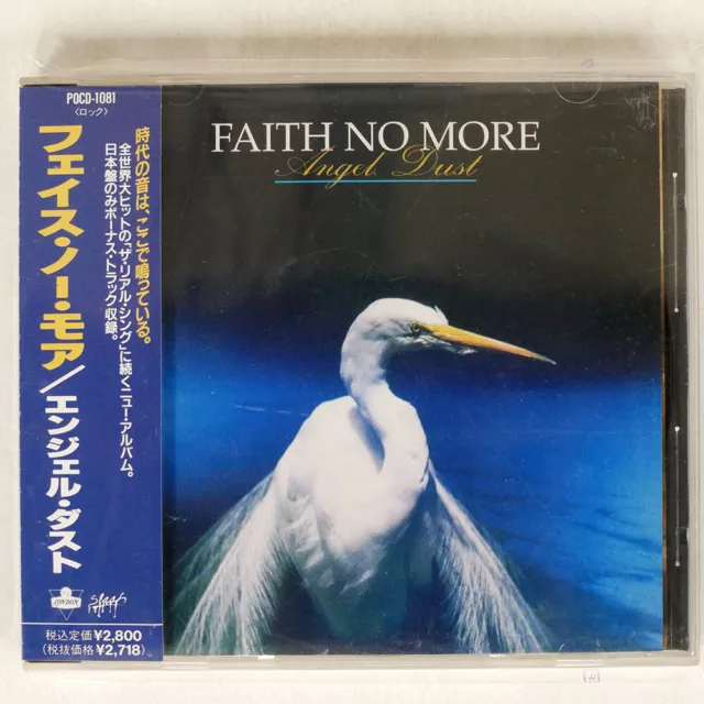 Faith No More Angel Dust Slash Pocd-1081 Japan Obi 1Cd