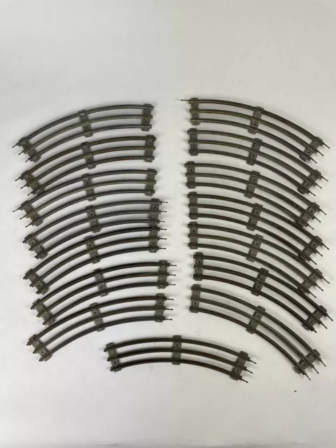 Lot Of 15 : Vintage Lionel 027 Track Standard Curve Sections